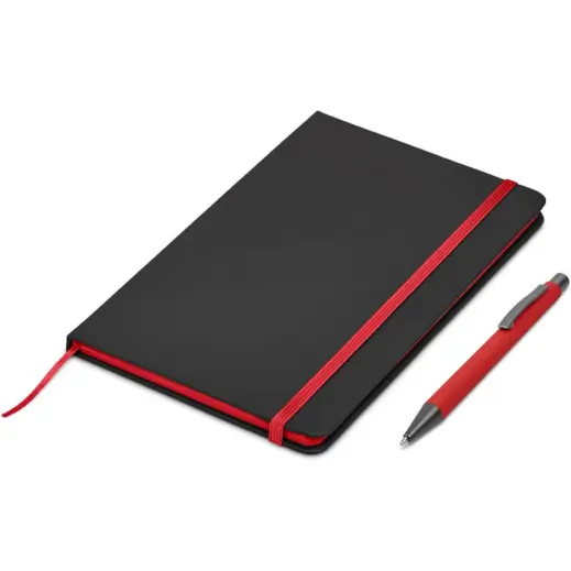 Altitude Miller Notebook & Pen Set Red